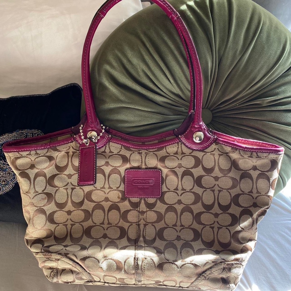 coach bleeker tote bag